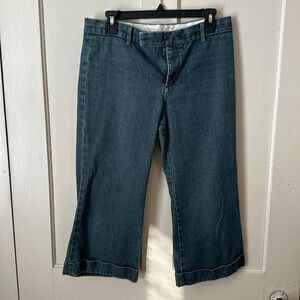 Gap size 8 denim Capri